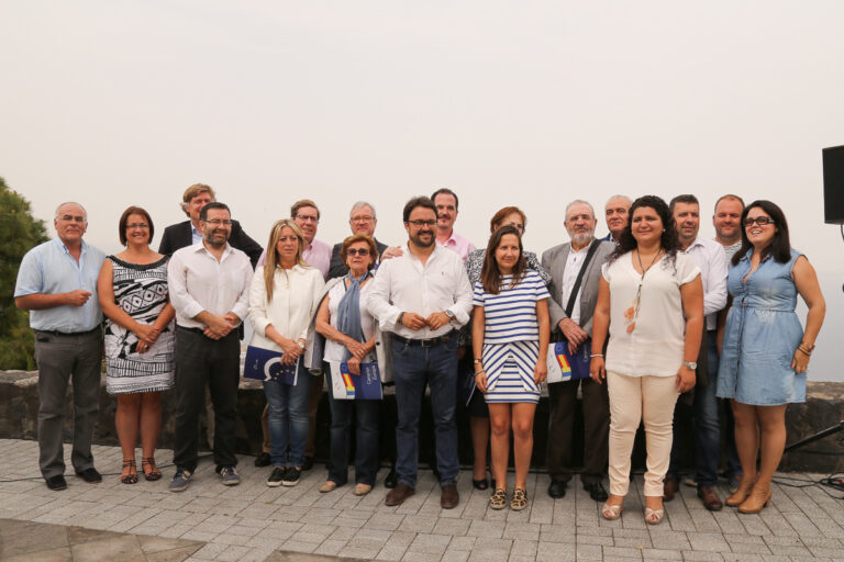 Los eurodiputados del PP firman en La Palma un compromiso para trabajar por el empleo, el sector primario, la conectividad y el desarrollo de la innovación en la Isla