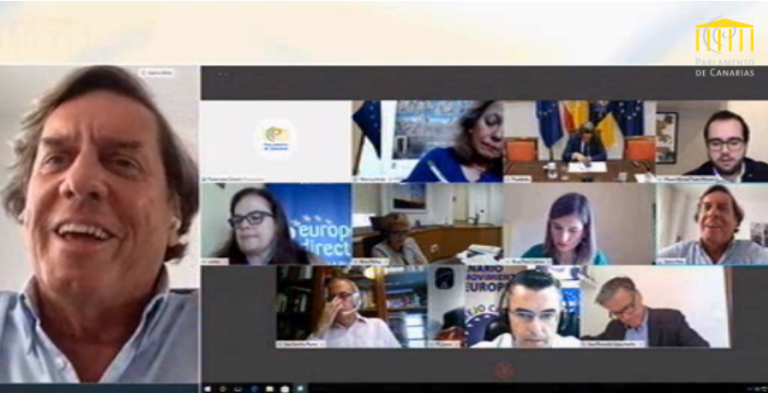 Gabriel Mato reivindica el papel solidario de la UE y valora su actuación con las RUP ante la COVID-19